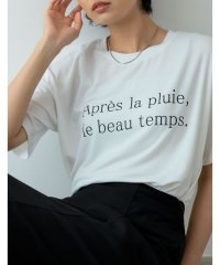 Re:EDIT/接触冷感とろみロゴTシャツ/504793573