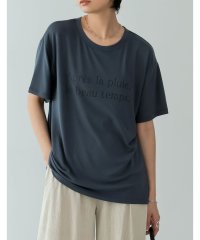 Re:EDIT/接触冷感とろみロゴTシャツ/504793573