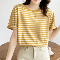 miniministore/カラーボーダー Tシャツ レディース半袖/504810120