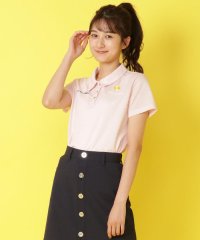 Samantha GOLF/ドライソフトカノコベーシックポロ/504815542