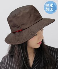 AMS SELECT/HIDE TRADING PRODUCT / 撥水 ムラ染 ポリエステル アドベンチャーハット / サファリハット / アウトドアハット / UVカット ツバ広/504816256