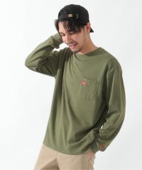 ikka/URBAN NATURE LIFE アーバンネイチャーライフ ロゴワッペンポケロンT/504770075