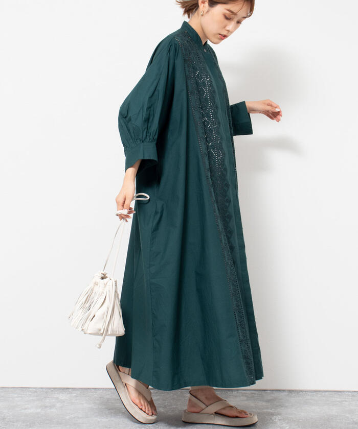 セール 40%OFF】【ne Quittez pas/ヌキテパ】シャツワンピース