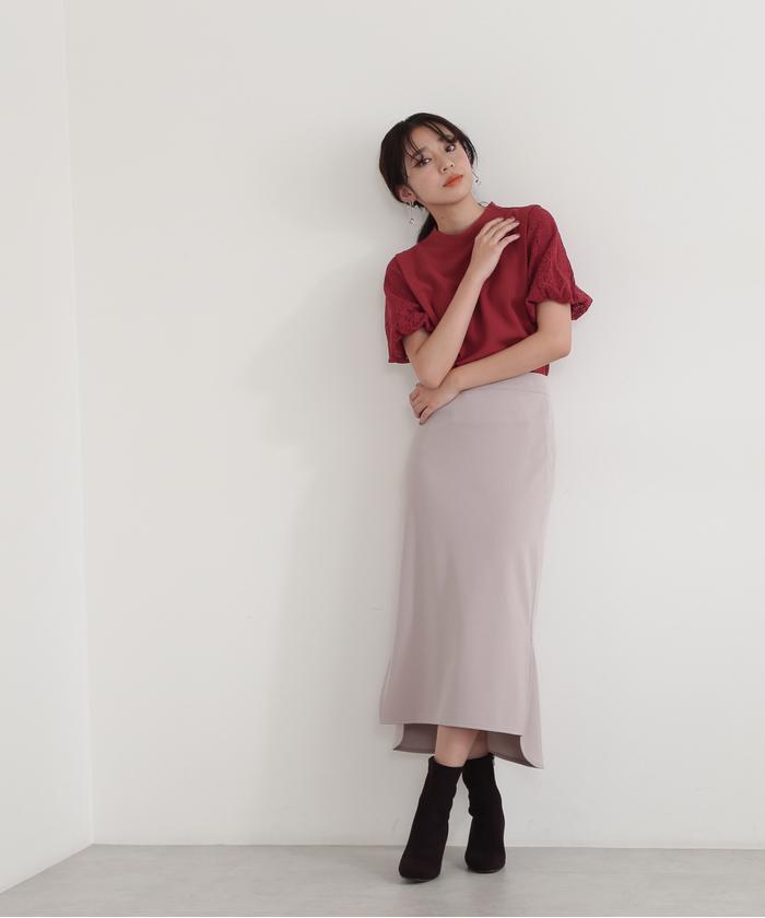 セール 60%OFF】カラーポンチスカート(504815575) | ナチュラル