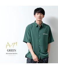  GENELESS/ジェネレス GENELESS 半袖シャツ メンズ 刺繍 スーベニア シャツ 夏 カジュアルシャツ おしゃれ スーベニアシャツ オーバーサイズ/504817411