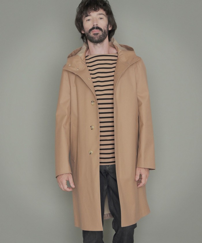 MACKINTOSH】【DUNKELD HOOD】ゴム引きウールフーデッドコート MACKINTOSH】【DUNKELD HOOD】ゴム引きウールフーデッドコート