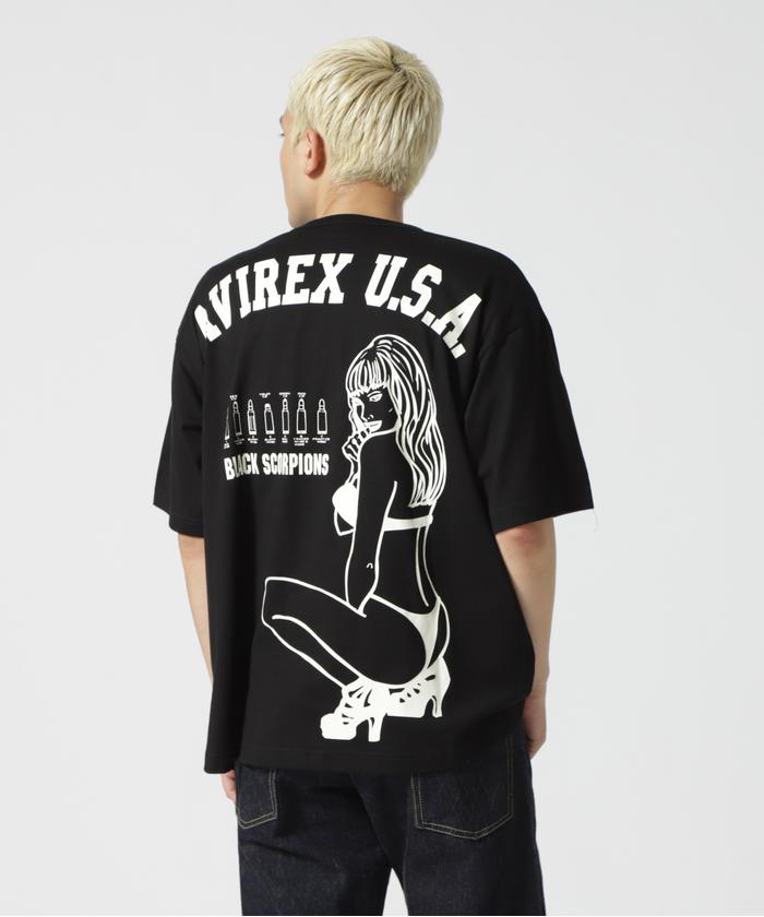 ≪WEB＆DEPOT限定≫ブラックスコーピオンズ 半袖 Tシャツ/BLACK
