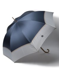 Aquascutum/アクアスキュータム　雨傘 ジャガード バイカラー柄 　長傘/504823254