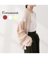 Forcement/フォースメント Forcement コーデにふんわり可愛いをプラスできるカーデ/504826269
