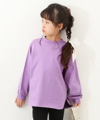 devirock/無地 ヘビーウェイト ロング丈 長袖Tシャツ 子供服 キッズ ベビー 女の子 トップス 長袖Tシャツ ロンT 綿100% 吸汗/504823811