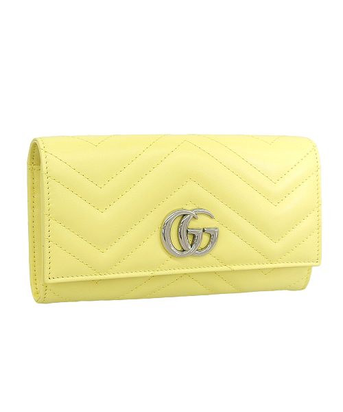 グッチ(GUCCI) GGマーモント(GG Marmont) レディース長財布 | 通販 ...