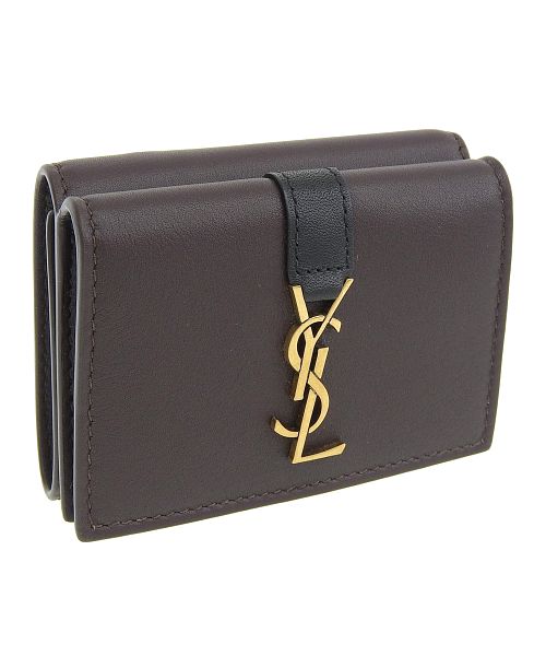 ãµã³ããŒã©ã³(SAINT LAURENT) ã¬ãã£ãŒã¹äºã€æãè²¡åž | é販ã»äººæ°