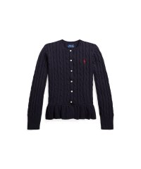 POLO RALPH LAUREN/(ガールズ 7才～16才)ケーブルニット コットン ペプラム カーディガン/504827829