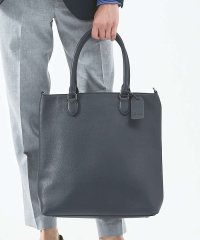 ABAHOUSE/【WEB別注】シボレザー 縦型 2WAY トートバッグ / 15.0インチPC対/503627632