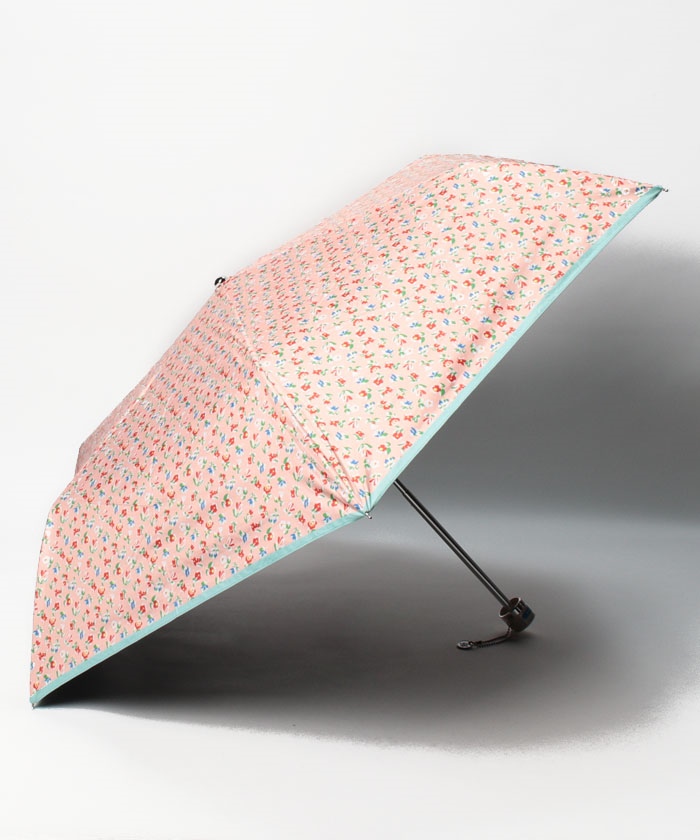 セゾンドパピヨン　晴雨兼用折りたたみ傘　雨傘　日傘　ピンク