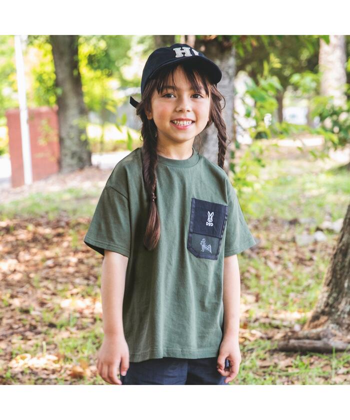 DODコラボ刺繍ポケットTシャツ(コドモ)(504661561) | ブリーズ