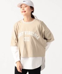 Grand PARK/ワイドカレッジロゴＴシャツ/504802848