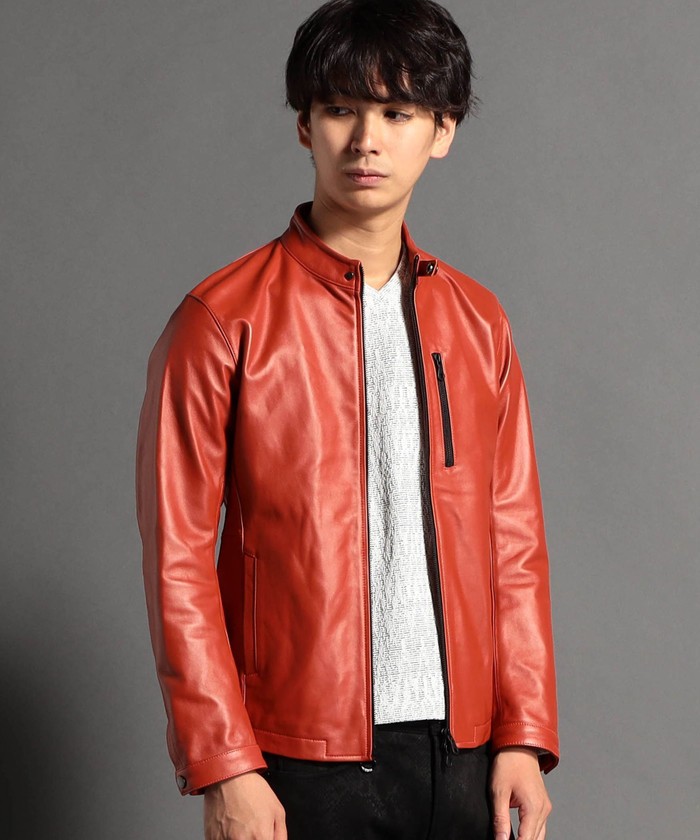 WEB限定】ラムレザーシングルライダース(504815477) | ハイダウェイ