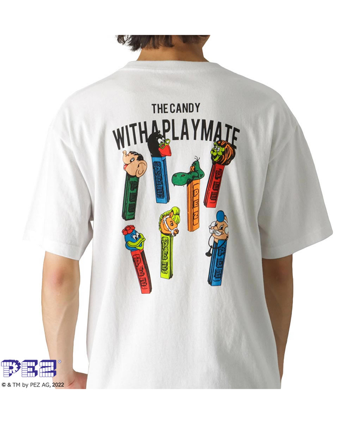 マックハウス Mac-House PEZ ペッツ 半袖プリントTシャツ マックハウス Mac-House PEZ ペッツ 半袖プリントTシャツ