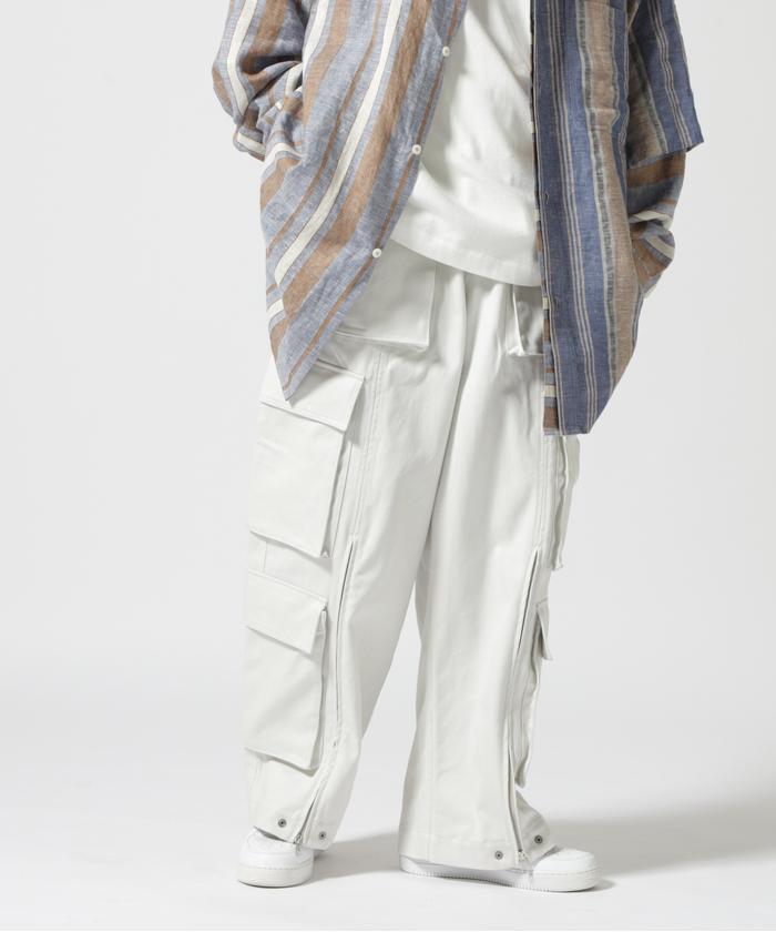 HED MAYNER/ヘド・メイナー/CARGO PANT/LINEN