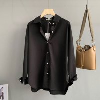 Forcement/フォースメント Forcement ルーズドレープシャツ/504834029