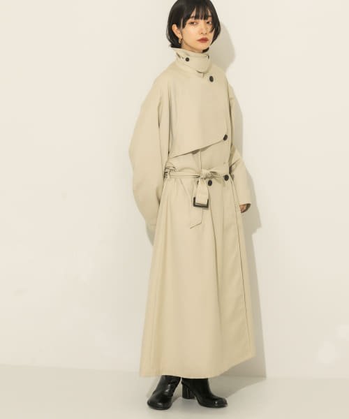 セール 30%OFF】『のんさん着用』コクーンスリーブBIGトレンチコート 