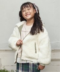 ikka kids/【キッズ】リバーシブルフードボアブルゾン（120〜160cm）/504780463