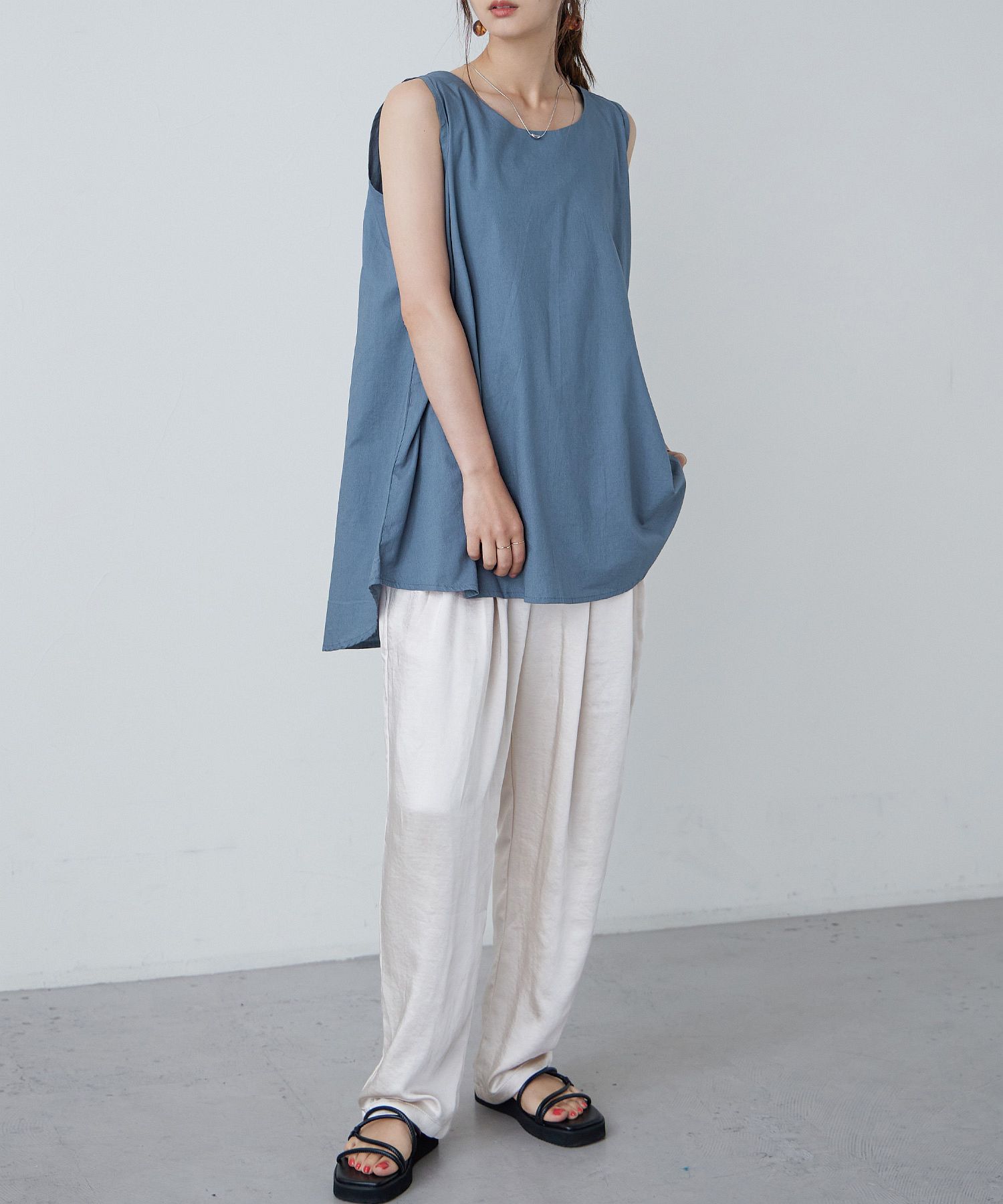 クーポン】Fashion Letter ファッションレター ノースリーブ クーポン】Fashion Letter ファッションレター ノースリーブ