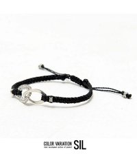 SB Select/シルバーバレットセレクト SB Select SB select インフィニティブレスレット メンズ インフィニティ ラインストーン ワックスコード アクセサリ/504835848
