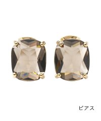 cream dot/クリームドット Cream dot. 煌めく大粒スクエアのクリスタルイヤリング/ピアス/504837389
