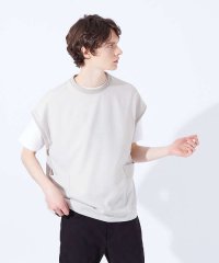 ABAHOUSE/【Comfortable】ダブルポケット ベスト / ノースリーブ Tシャツ/504837811