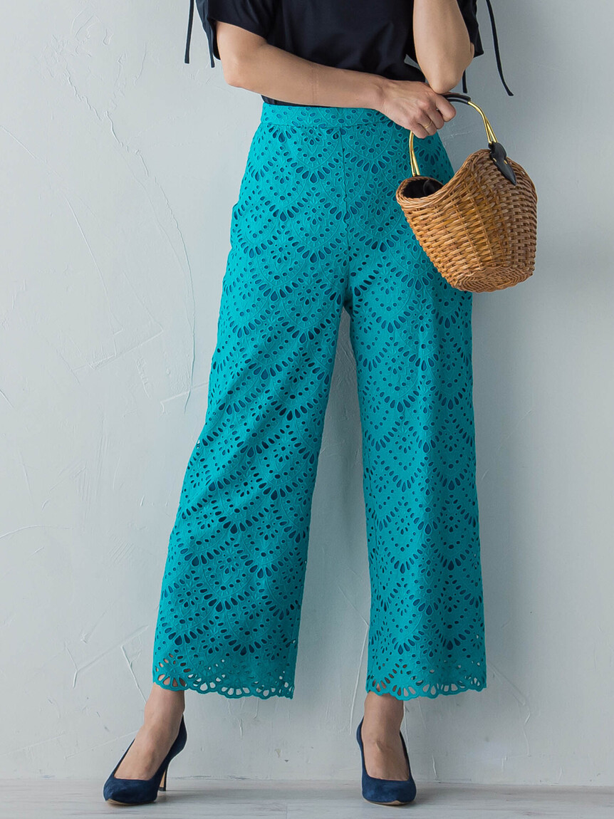 セール 40%OFF】ビアッジョブルー Viaggio Blu コットンレース
