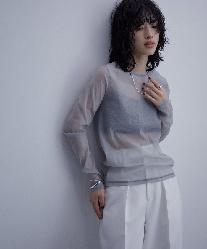 セール】〈追加〉ストレッチタフタロングT(504840760) | アダム