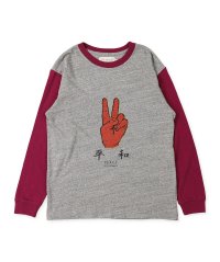 ゴートゥーハリウッド/ゴートゥーハリウッド GO TO HOLLYWOOD 天竺 薔薇 と 平和 Tシャツ/504844020