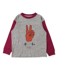 ゴートゥーハリウッド/ゴートゥーハリウッド GO TO HOLLYWOOD 天竺 薔薇 と 平和 Tシャツ/504844022