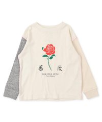 ゴートゥーハリウッド/ゴートゥーハリウッド GO TO HOLLYWOOD 天竺 薔薇 と 平和 Tシャツ/504844022