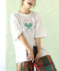 e-zakkamaniastores/テニスロゴ刺繍 BIG TEE/504844918