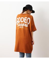 RODEO CROWNS WIDE BOWL/LOGOドッキングニットワンピース/504845571