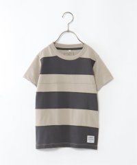 ikka kids/【キッズ】ピンタックボーダーTシャツ（120〜160cm）/504491142