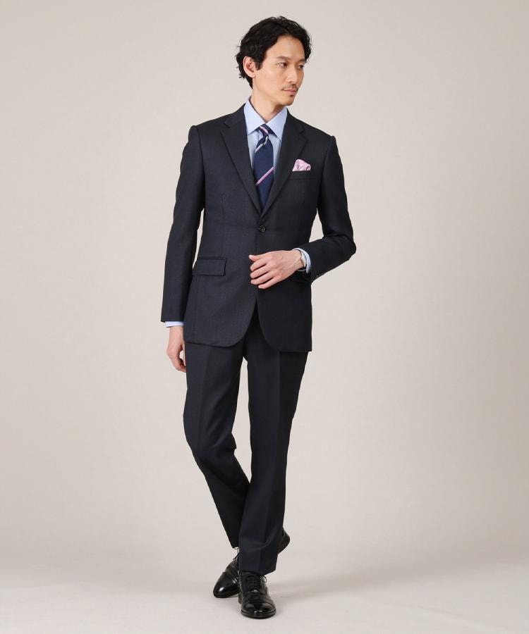 TAKEO KIKUCHI スーツベスト3点セット(Made in JAPAN】矢絣(や TAKEO KIKUCHI スーツベスト3点セット(Made in JAPAN】矢絣(や