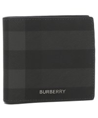 BURBERRY/バーバリー 二つ折り財布 ブラック メンズ BURBERRY 8056707 A1208/504846031