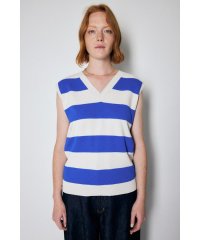 moussy/STRIPED ニットタンク/504854565