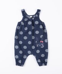 KP/KP(ケーピー)mimiちゃんポケットのドットデニムJQサロペット(90)/504806049