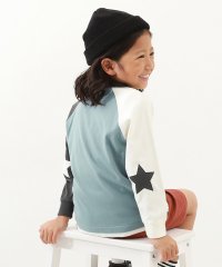 devirock/エルボーパッチ 長袖Tシャツ 子供服 キッズ 男の子 女の子 トップス 長袖Tシャツ ロンT 綿100% 吸汗/504853797