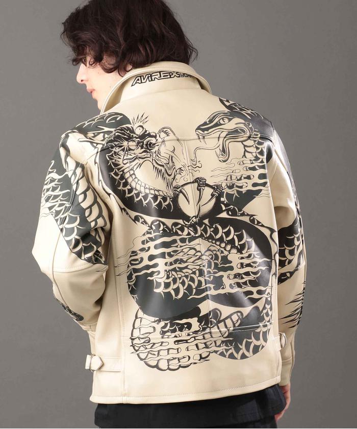 クーポン】《REBUILD COLLECTION》 DRAGON&SNAKE TRACKER JACKET