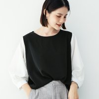 miniministore/トップス クルーネックブラウス 通勤OL/504857705