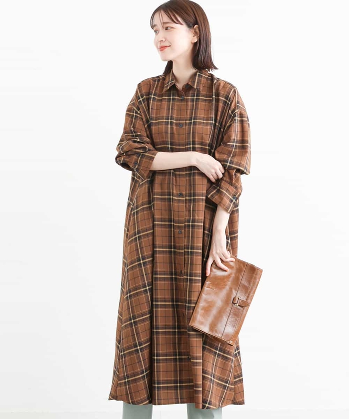 ワンピース(チェック柄)のファッション通販 - d fashion