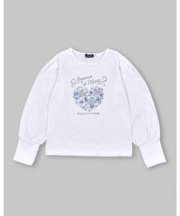 BeBe/フラワー 花 ハート プリント Tシャツ (90~150cm)/504840413