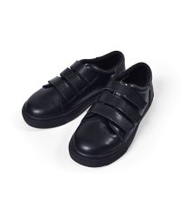 BeBe/レザー調ベルクロスニーカー (16~21cm)/504840422