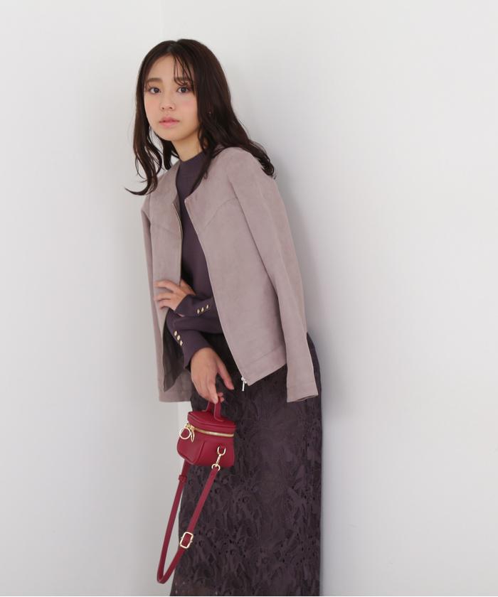 セール 30%OFF】フェイクスエードブルゾン(504861825 セール 30%OFF】フェイクスエードブルゾン(504861825